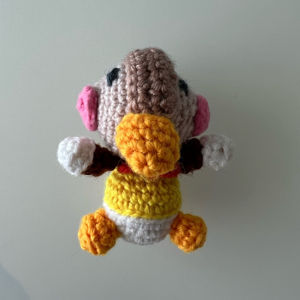 Molly Handmade Crochet Plush animal crossing video game duck villager amigurumi